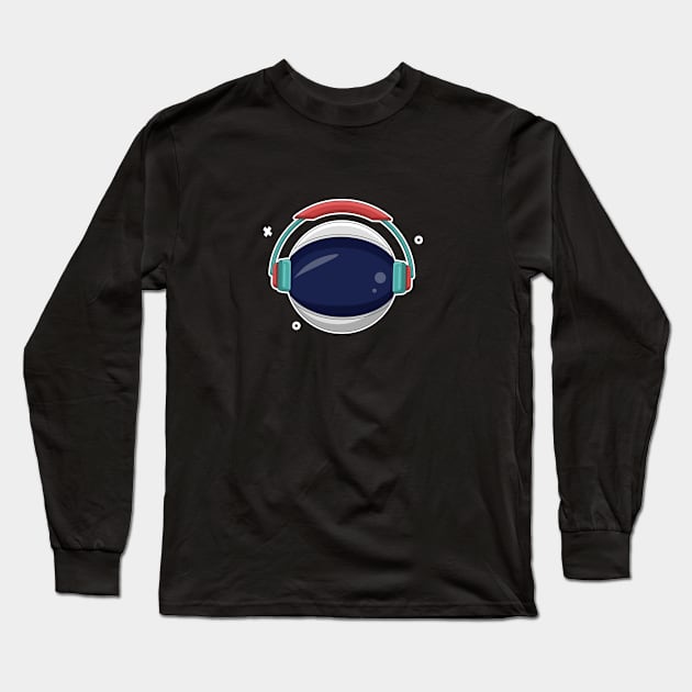 astronaut Long Sleeve T-Shirt by Linescratches